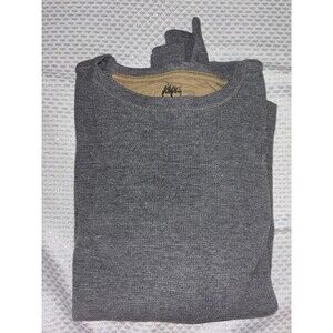 Gray Timberland Thermal Long Sleeve Shirt Mens Sz Lg.super Warm